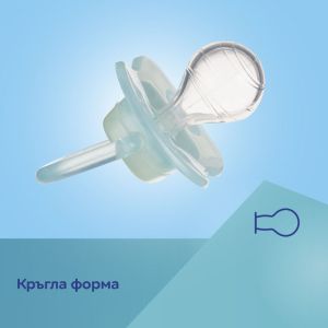 Силиконова залъгалка-черешка Canpol babies, Love&Sea, 6-18м.