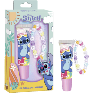 Комплект гривна и гланц за устни Stitch
