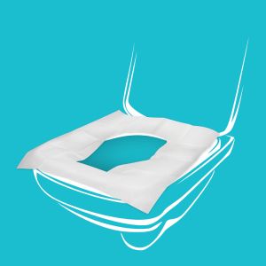 Еднократни покривала за тоалетна чиния Canpol babies - 10 бр.