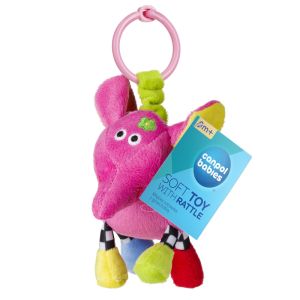 Мека играчка с дрънкалка Canpol babies, Crazy Animals