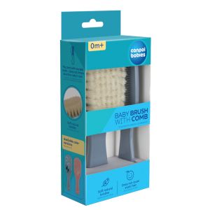 Бебешки комплект за коса Canpol babies, Newborn baby, звезди, син