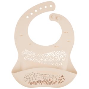 Силиконов лигавник с джоб Canpol babies, 4м+