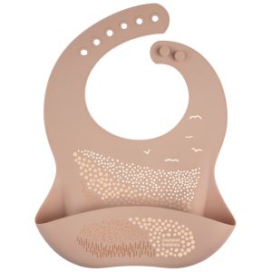 Силиконов лигавник с джоб Canpol babies, 4м+