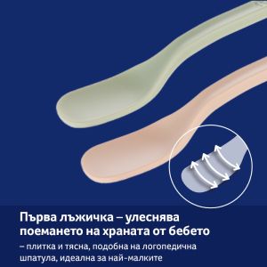 Лъжички за първо хранене Lovi, Pisatchio, 2 бр., 6м+