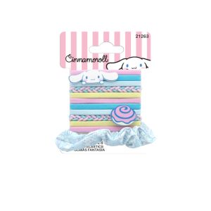 Ластици за коса с украшение Cinnamoroll- 12 бр.