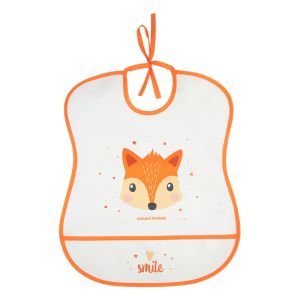 Лигавник с подложка Canpol babies, "Cute Animals", лисиче
