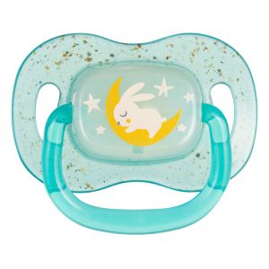 Симетрични залъгалки Canpol babies, NightGlow, 6-18м., 2бр.