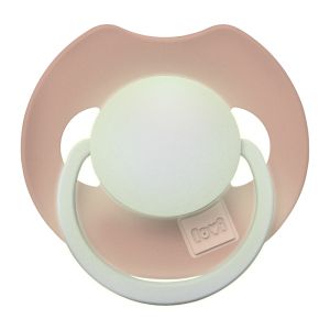 Силиконова динамична залъгалка Prime Blush Glow, Lovi, 0-6 м