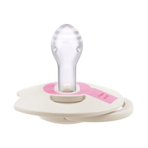 Силиконови динамични залъгалки Prime Rose/Rose Cream, Lovi, 0-6 м