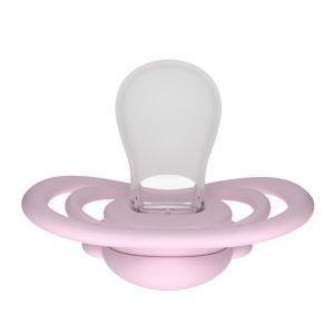 Адаптивна залъгалка Canpol babies, Natural Shape, Raspberry, 0-6м