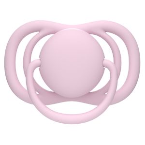 Адаптивна залъгалка Canpol babies, Natural Shape, Lavender/Raspberry, 6-18м, 2бр