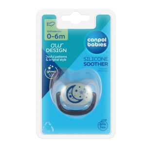Анатомична залъгалка Canpol babies, Night Dreams, 0-6 м