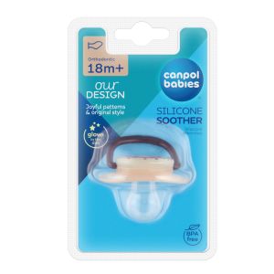 Анатомична залъгалка Canpol babies, Night Dreams, 18м+