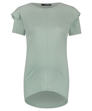 Блуза за бременни с къс ръкав, Noppies, Ruffle