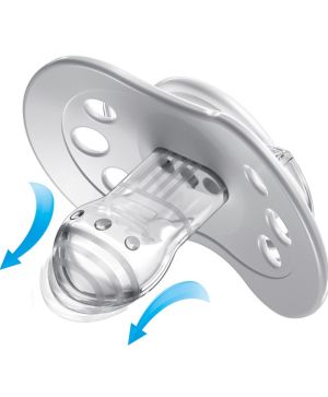 Силиконови залъгалки Lovi, Follow the Rabit, 2 бр, розови, 0-3 м