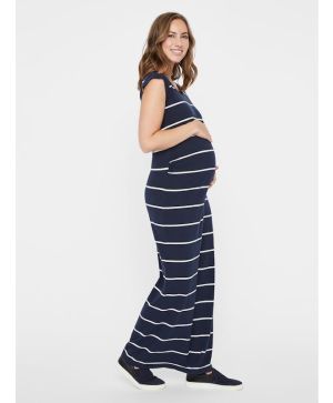 Дълга рокля за бременни Mama Licious